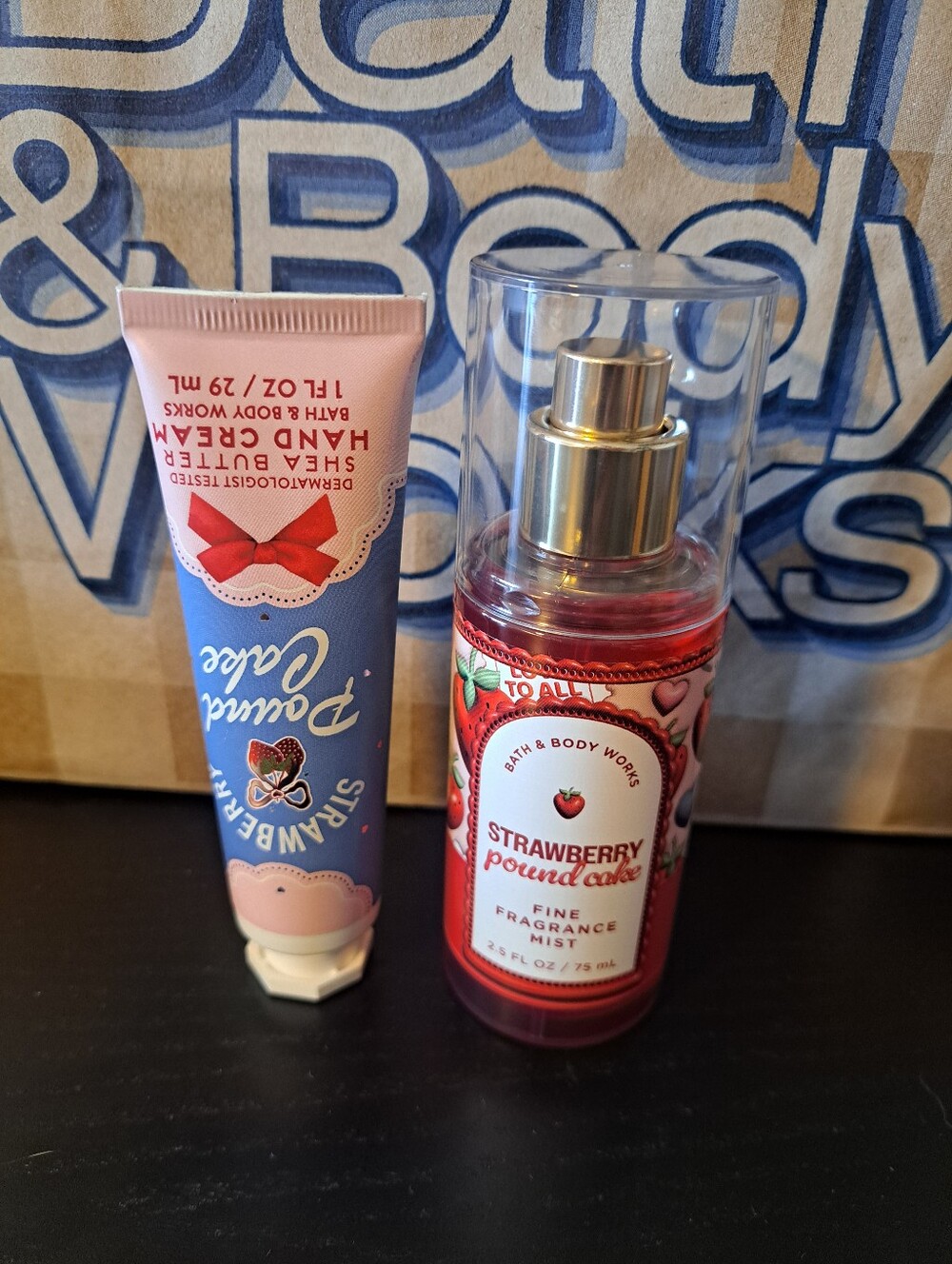 BBW Strawberry pound cake bundle - New